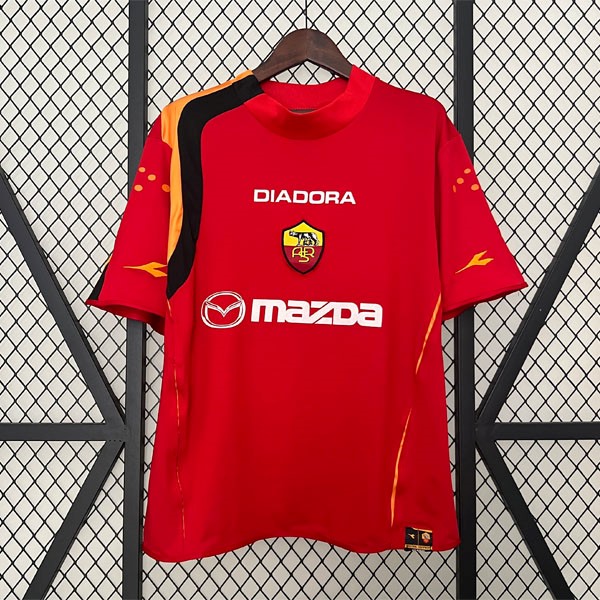 Tailandia Camiseta AS Roma Replica Primera Ropa Retro 2004 2005